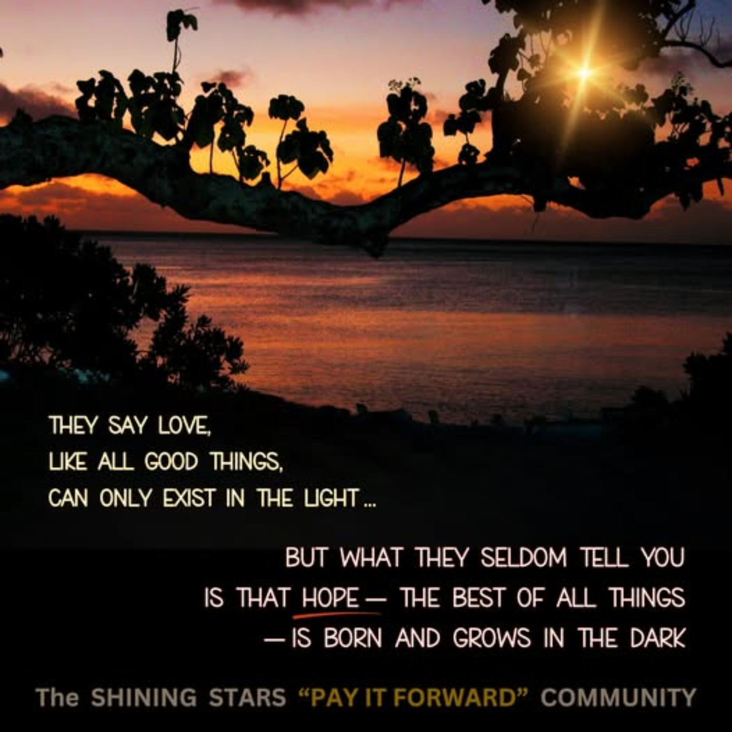 HOPE is BORN and GROWS