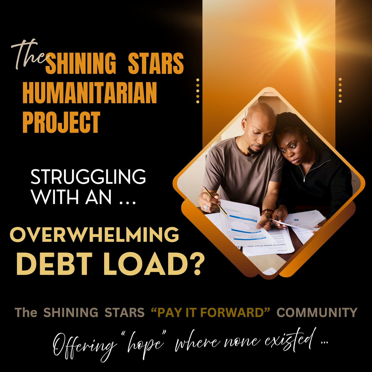 OVERWHELMING DEBT LOAD