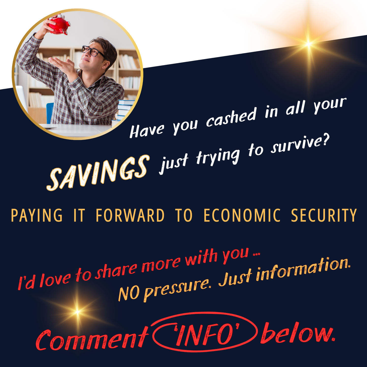 SAVINGS ALL GONE?