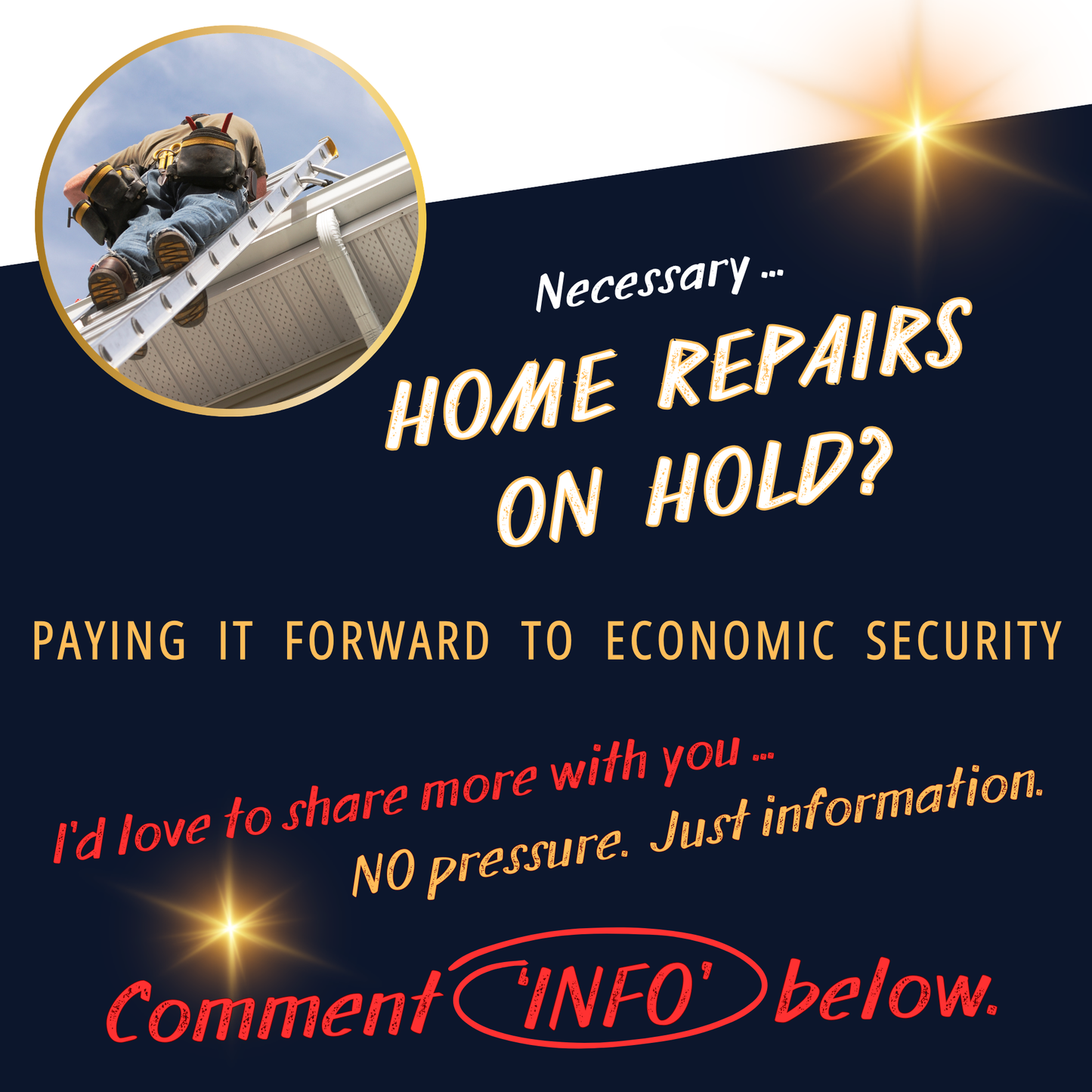 HOME REPAIRS on HOLD?