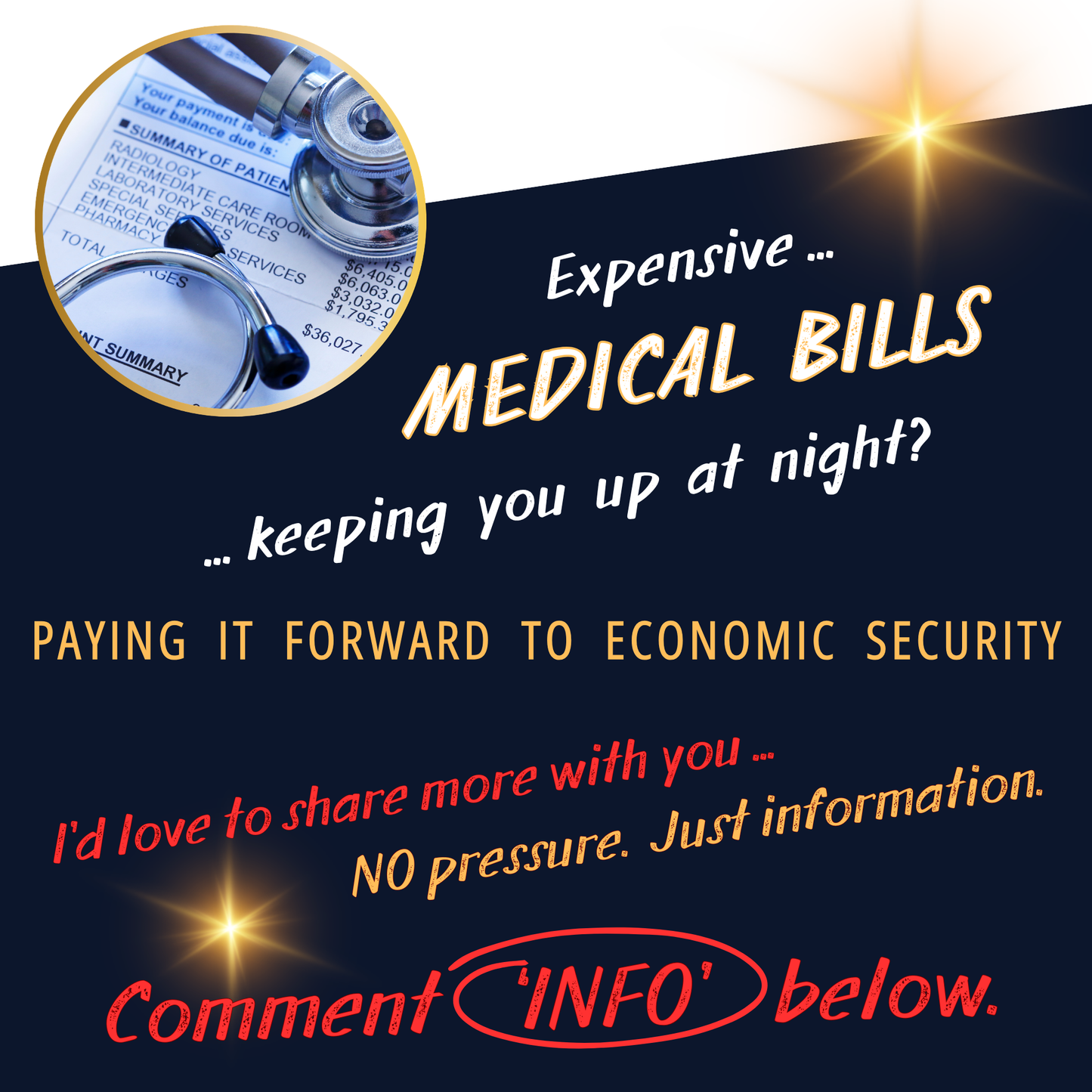 STRUGGLING with MEDICAL BILLS?