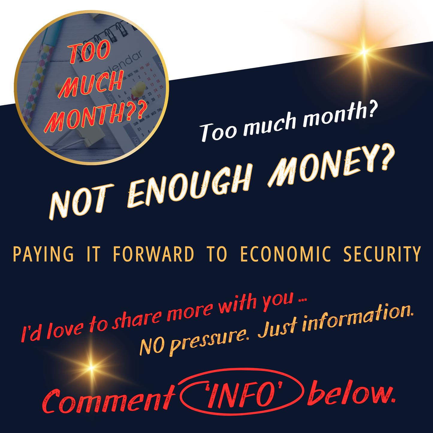 TOO MUCH MONTH?