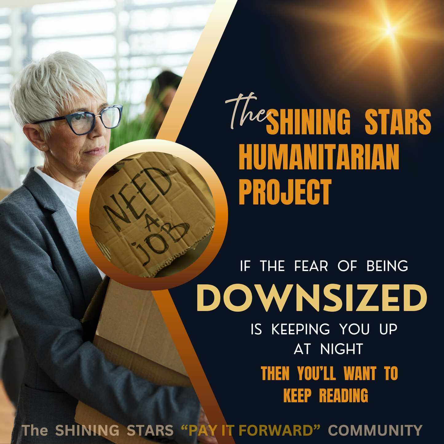 TERRIFIED of BEING DOWNSIZED?