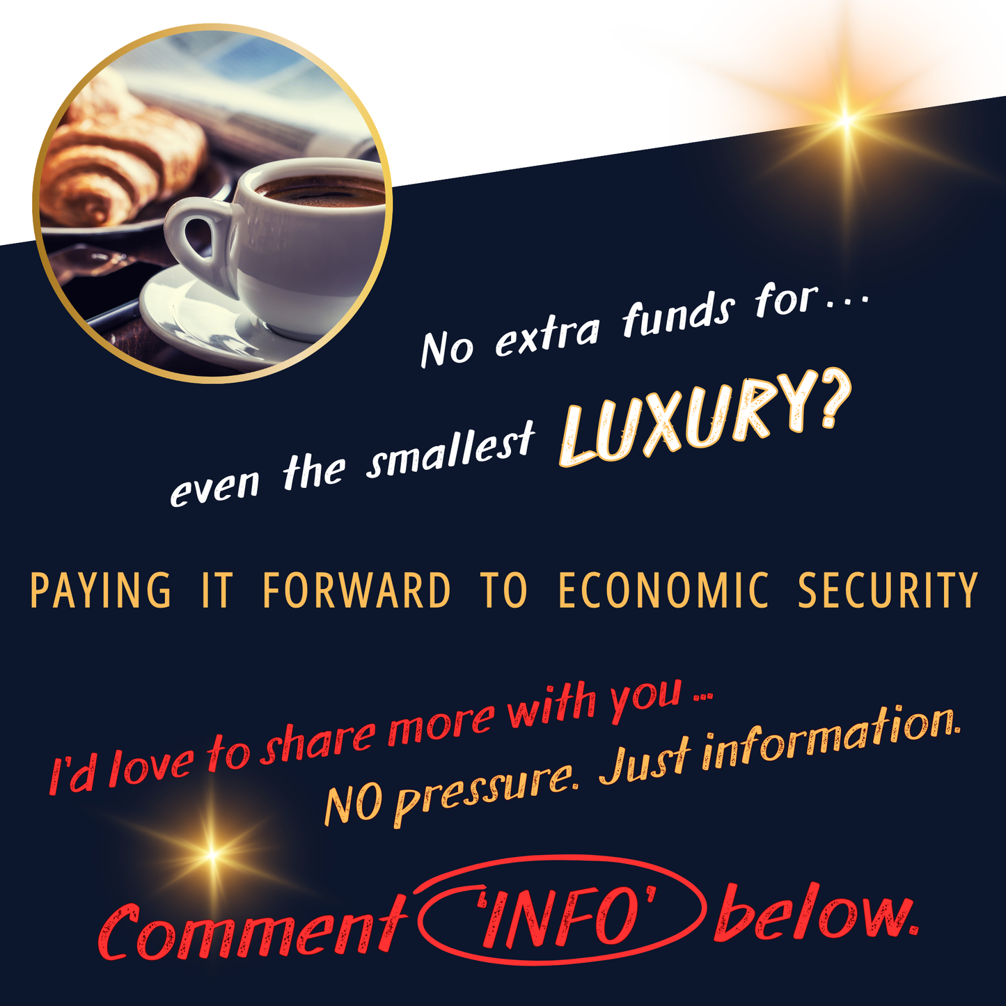 NO FUNDS for the 'EXTRAS'?