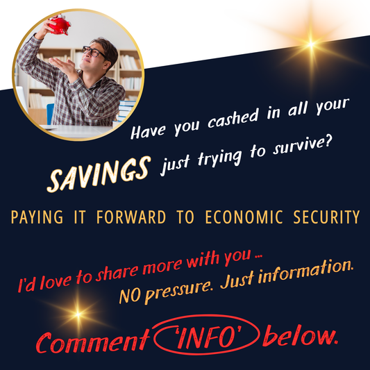 SAVINGS ALL GONE?